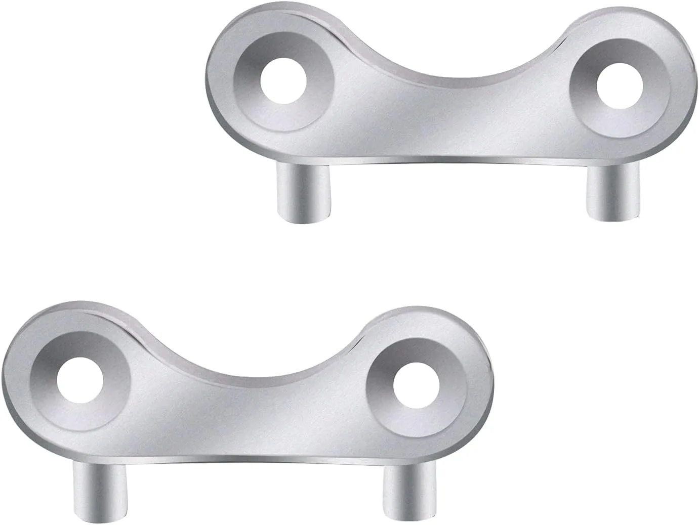 2 Pack Boat Gas Cap Key Stainless Steel Boat Gas Key Boat Fuel Cap Key Boat Gas Tank Key Marine Gas Cap Key Deck Filler Key Deck Fill Plate Key Spare Key Replacement for Boat Yacht, Silver