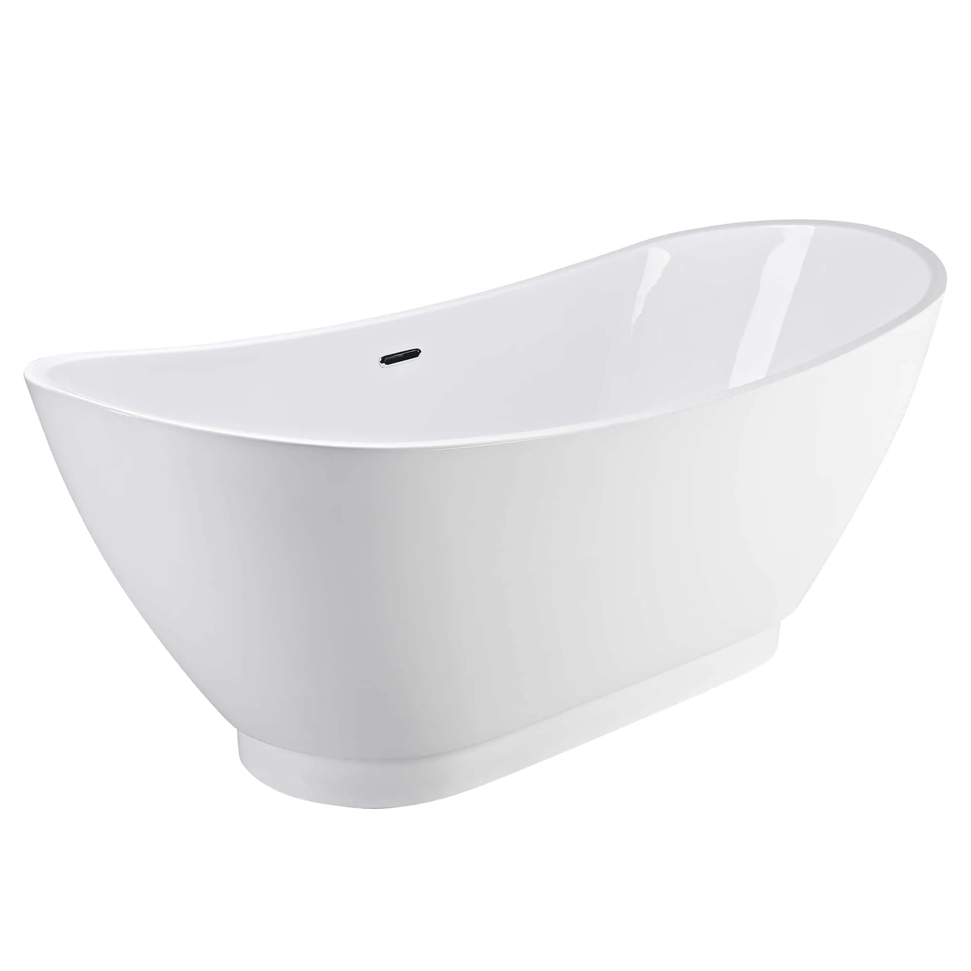 69" Freestanding Soaking Tub with Center Drain