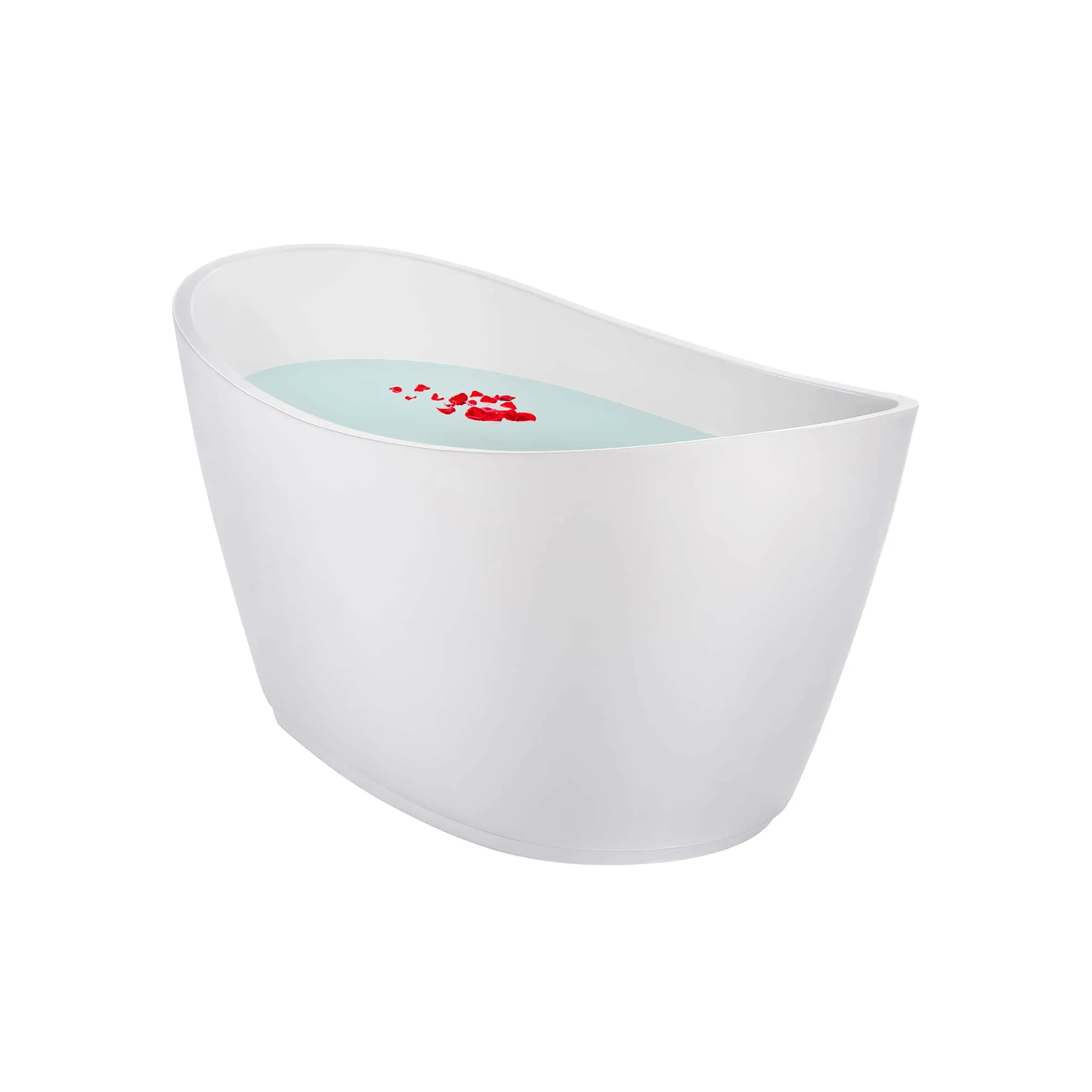 69" Freestanding Soaking Tub with Center Drain