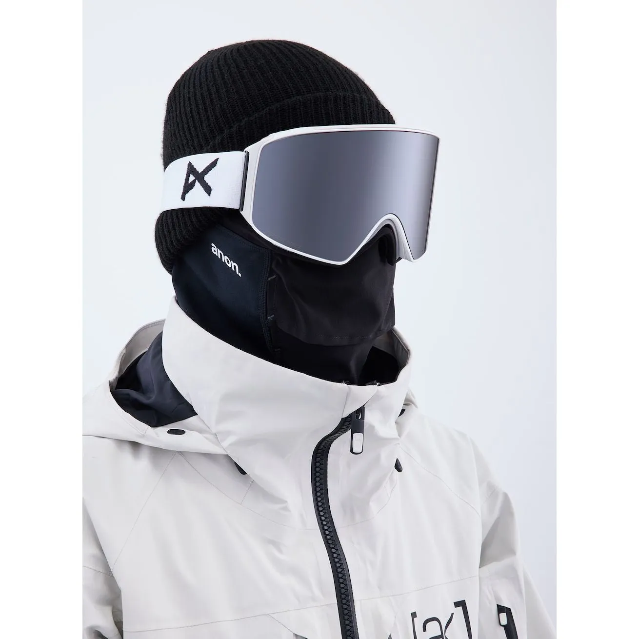 Anon M4 Cylindrical Goggles   Bonus Lens   MFI Face Mask - Low Bridge Fit