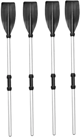BESPORTBLE Inflatable Paddle Board 2 Pairs Kayak Paddle Telescoping Portable Rafting Boat Boating Oars Retractable Aluminum Oar Safety Boat Accessories for Kayak Canoe Raft Ski Fishing Accessories
