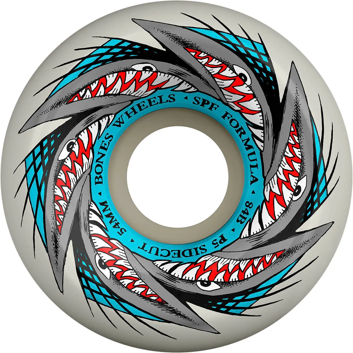 Bones - Sharknado 54MM 84B P5 Sidecut SPF Skateboard Wheels