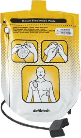 Defibtech Adult Training Pad Package (1 set)