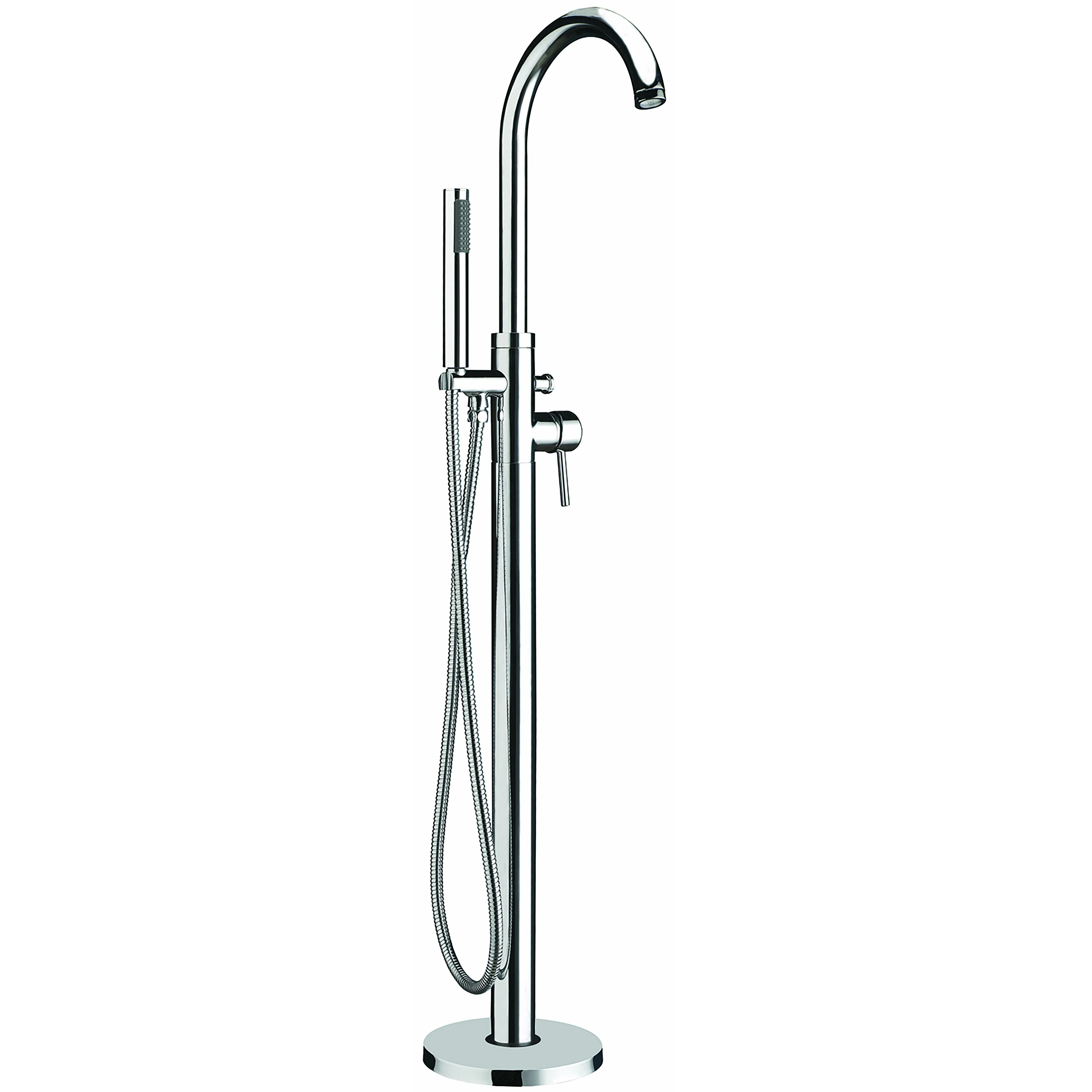 Frontline Chrome Pano Freestanding Bath Shower Mixer