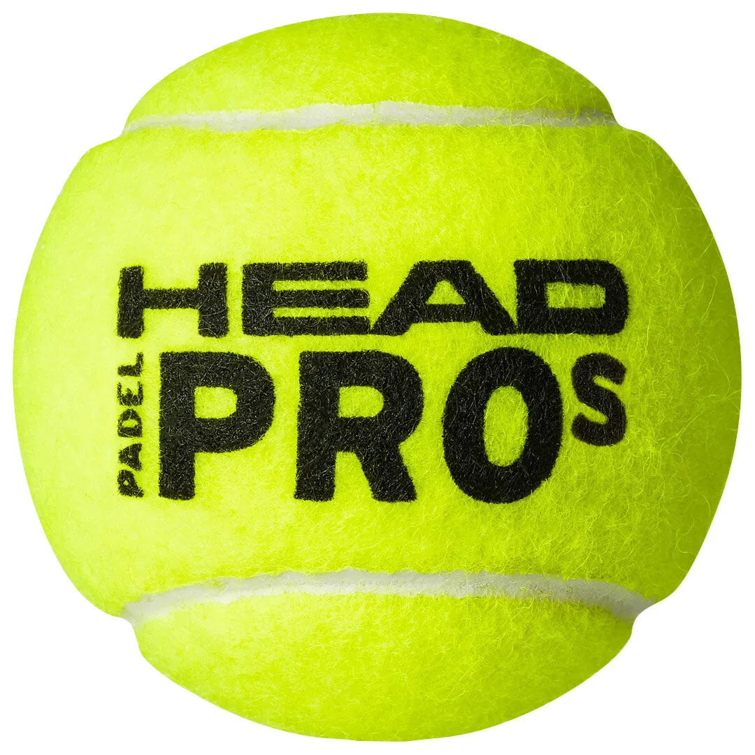 Head Pro S Padel Balls - 6 Dozen