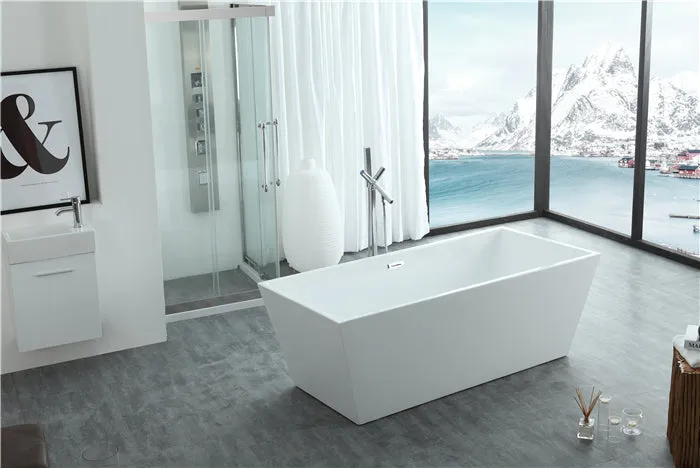Legion Furniture WE6813 67" Acrylic Bathtub