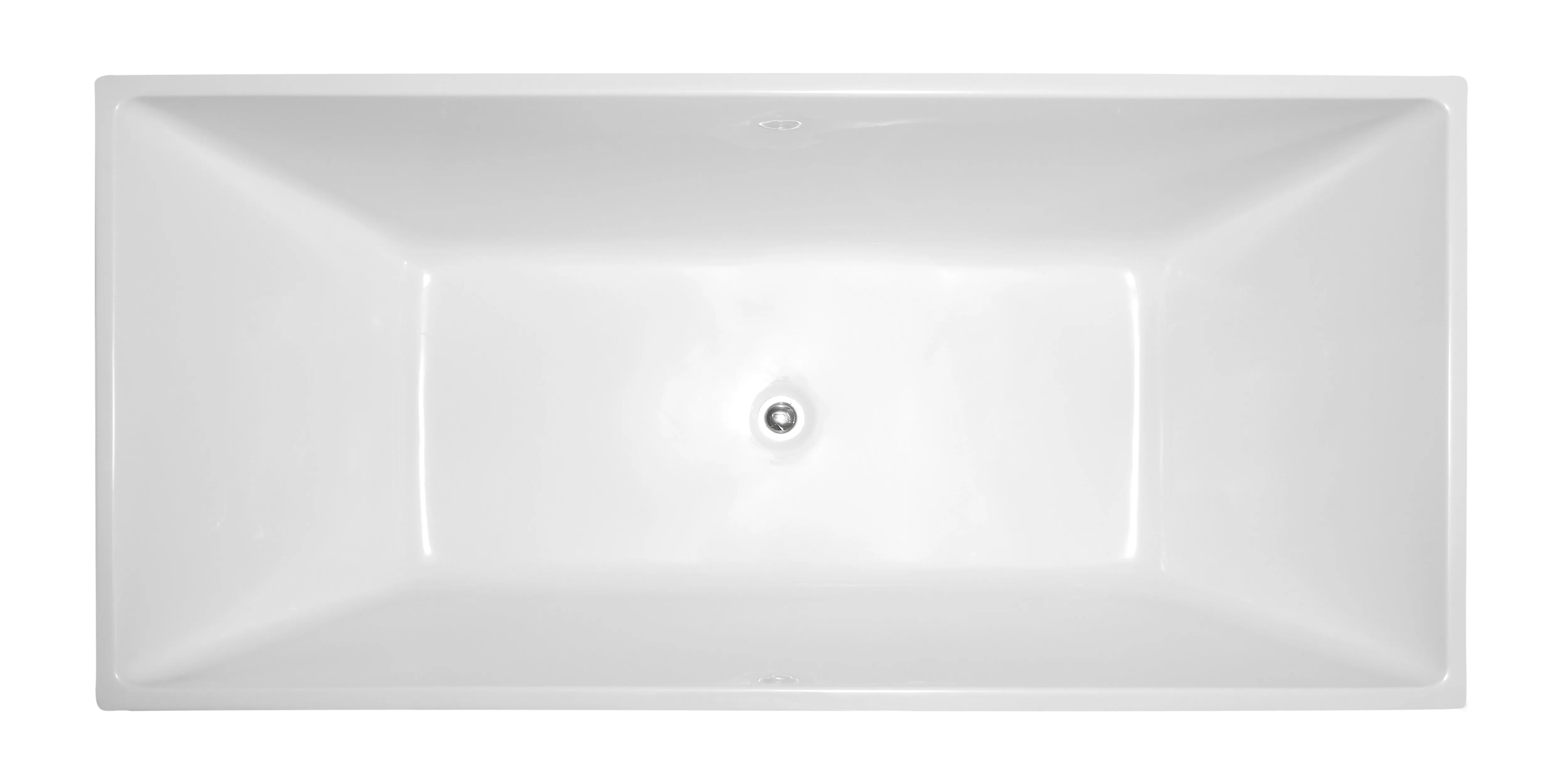 Legion Furniture WE6813 67" Acrylic Bathtub