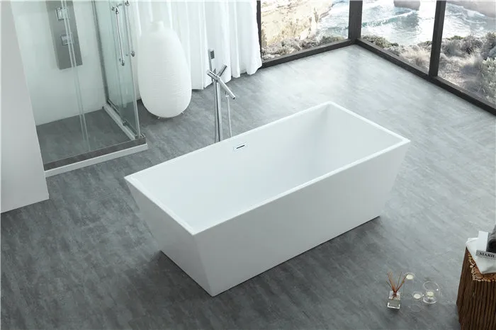 Legion Furniture WE6813 67" Acrylic Bathtub