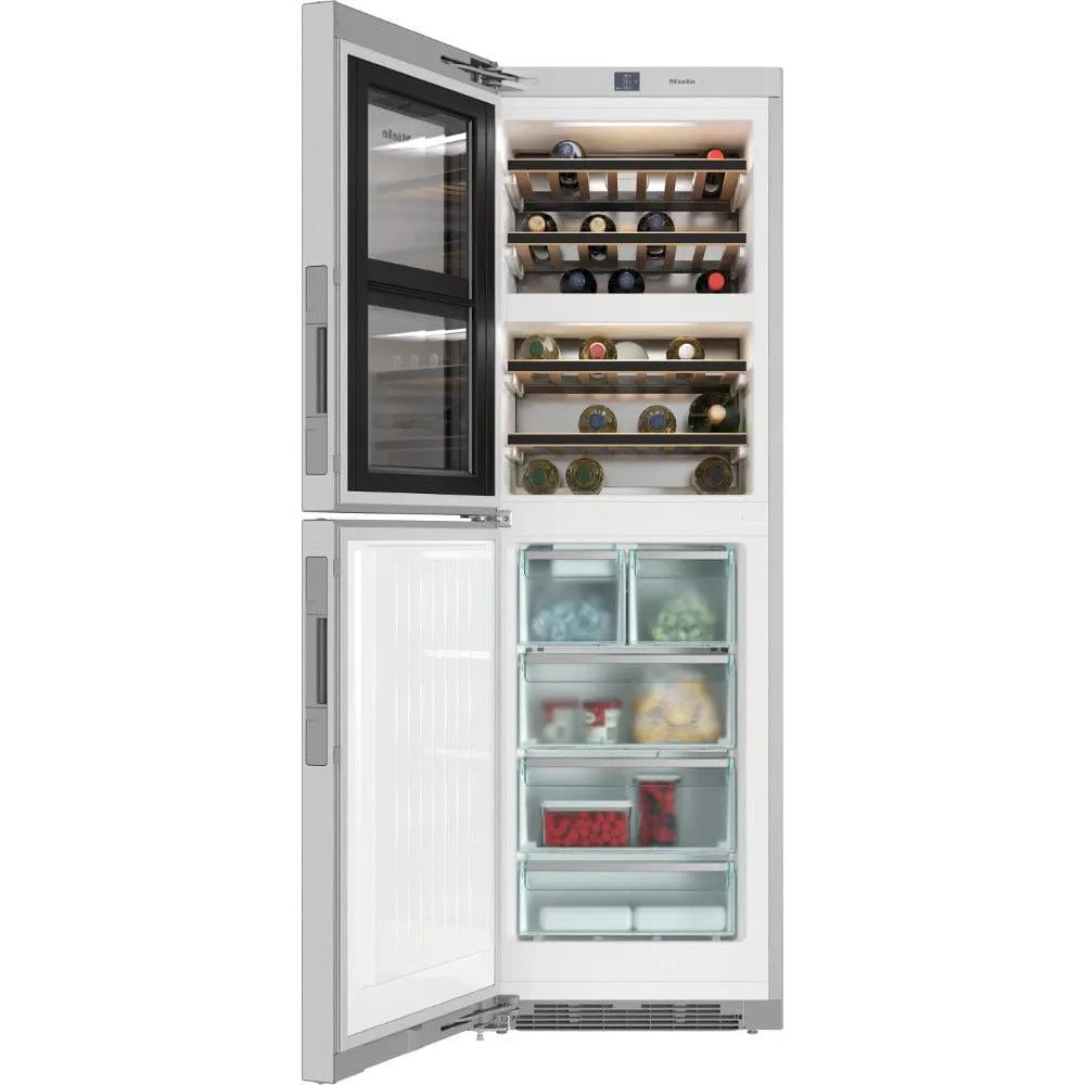 Miele KWNS28462E-ED-CS Freestanding Freezer   Wine Conditioning 2-In-1