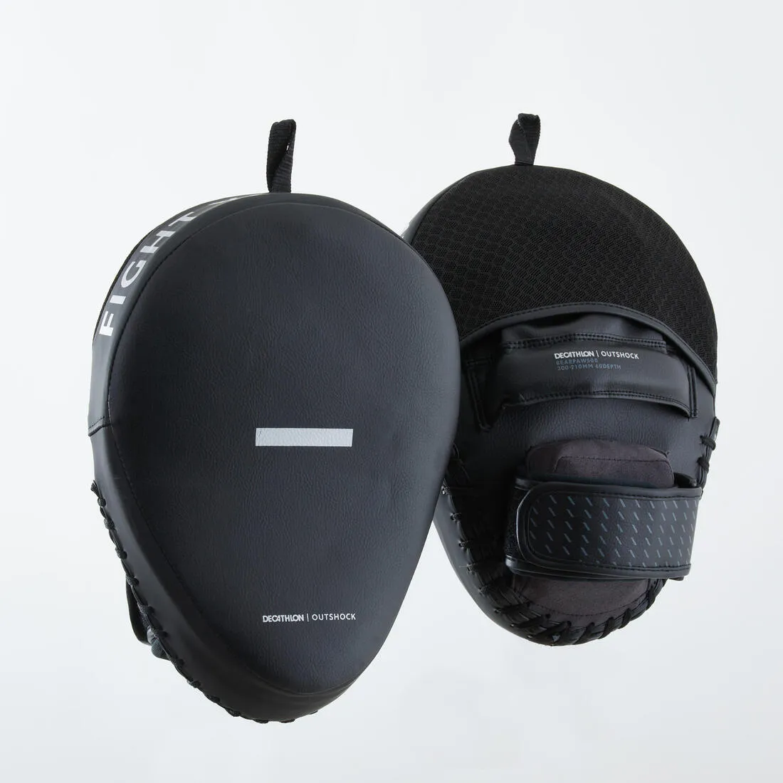 Outshock Curved Boxing Mitts with Straps
