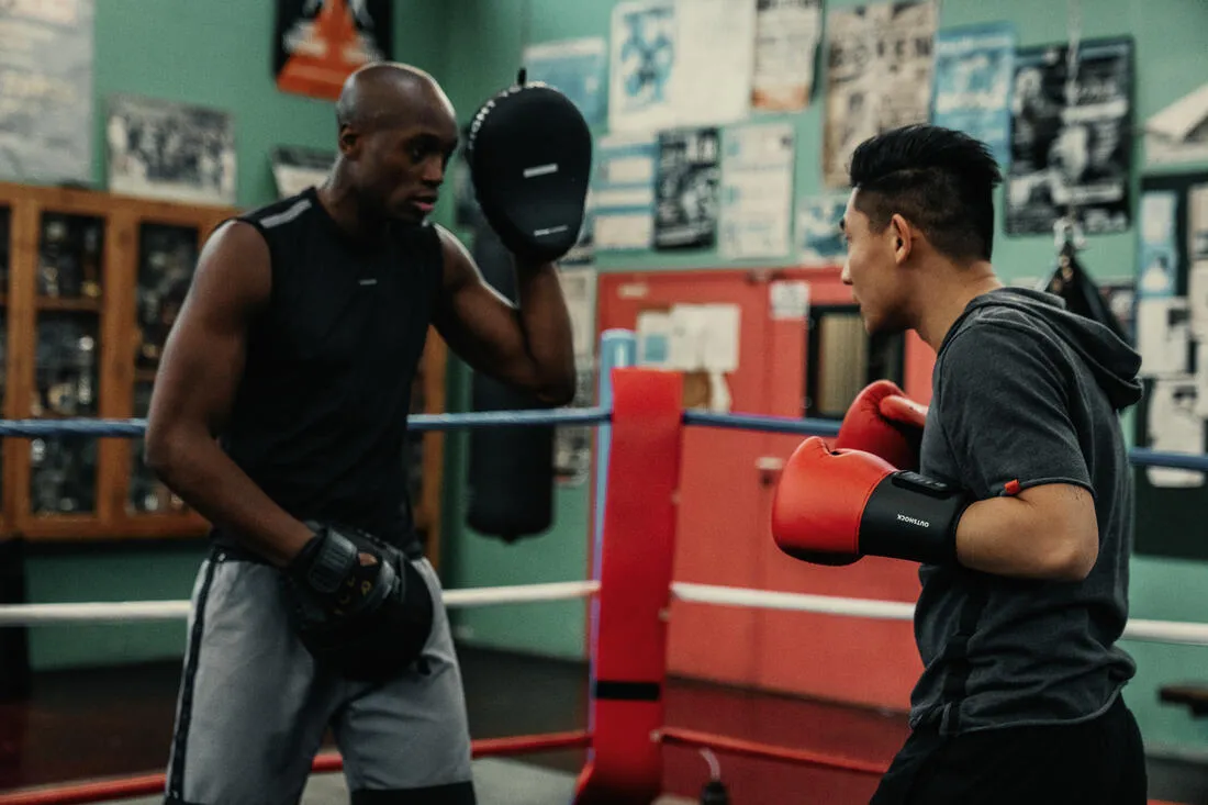 Outshock Curved Boxing Mitts with Straps