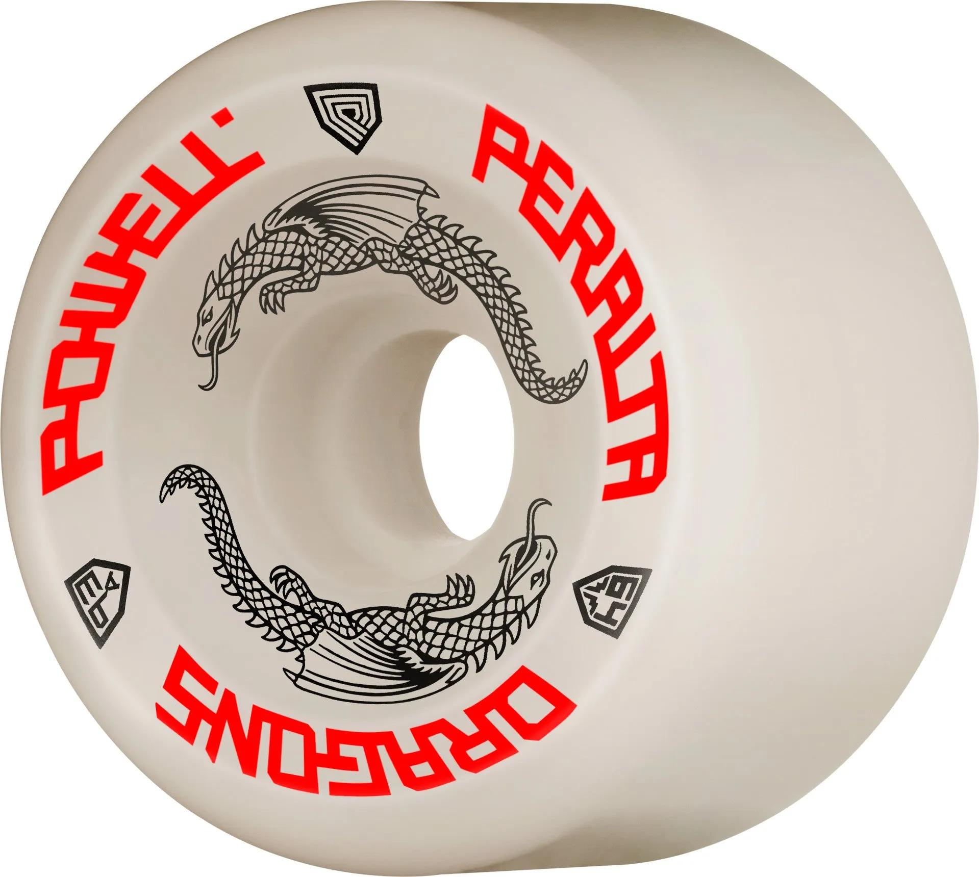 Powell Peralta Dragon Formula G-Bones Wheels 64x36mm 93A - Off White (Set of 4)