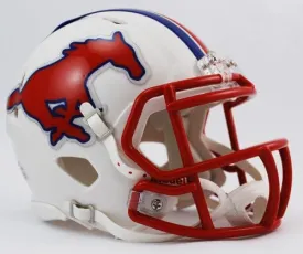 SMU Southern Methodist Mustangs Riddell Speed Mini Football Helmet