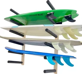 Surfboard Wall Rack - Holds 6 Boards