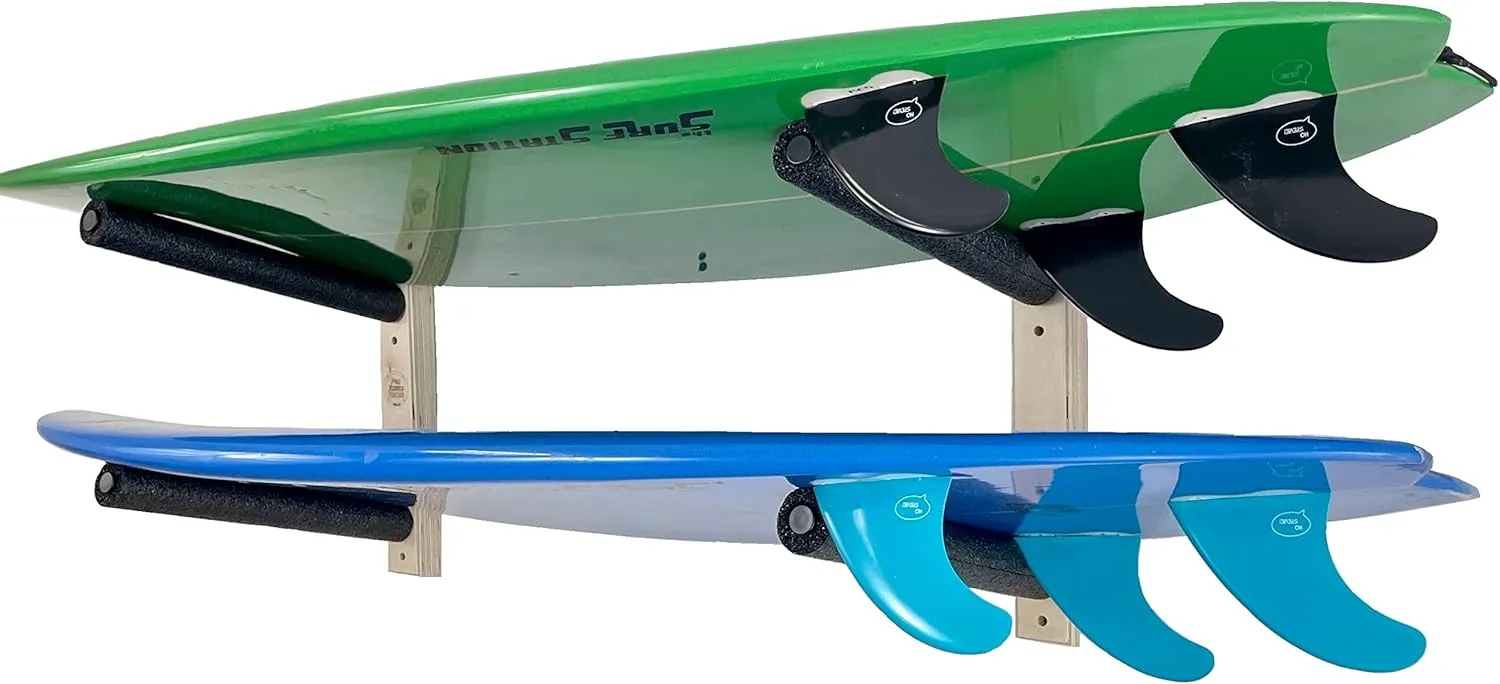 Surfboard Wall Rack Mount - Holds 2