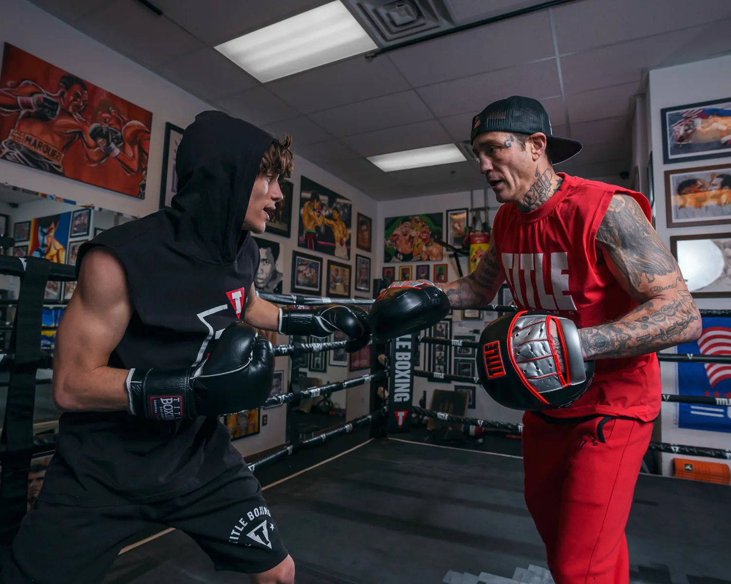 TITLE Boxing Valiant Punch Mitts