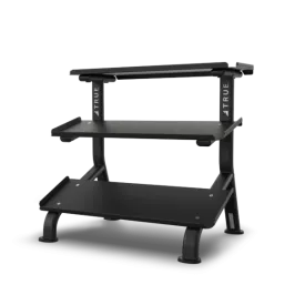 True FS-24 3-Tier Flat Tray Dumbbell Rack