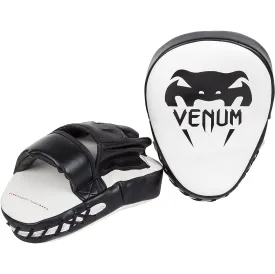 Venum Light Focus Mitts (Pair) - White/Black