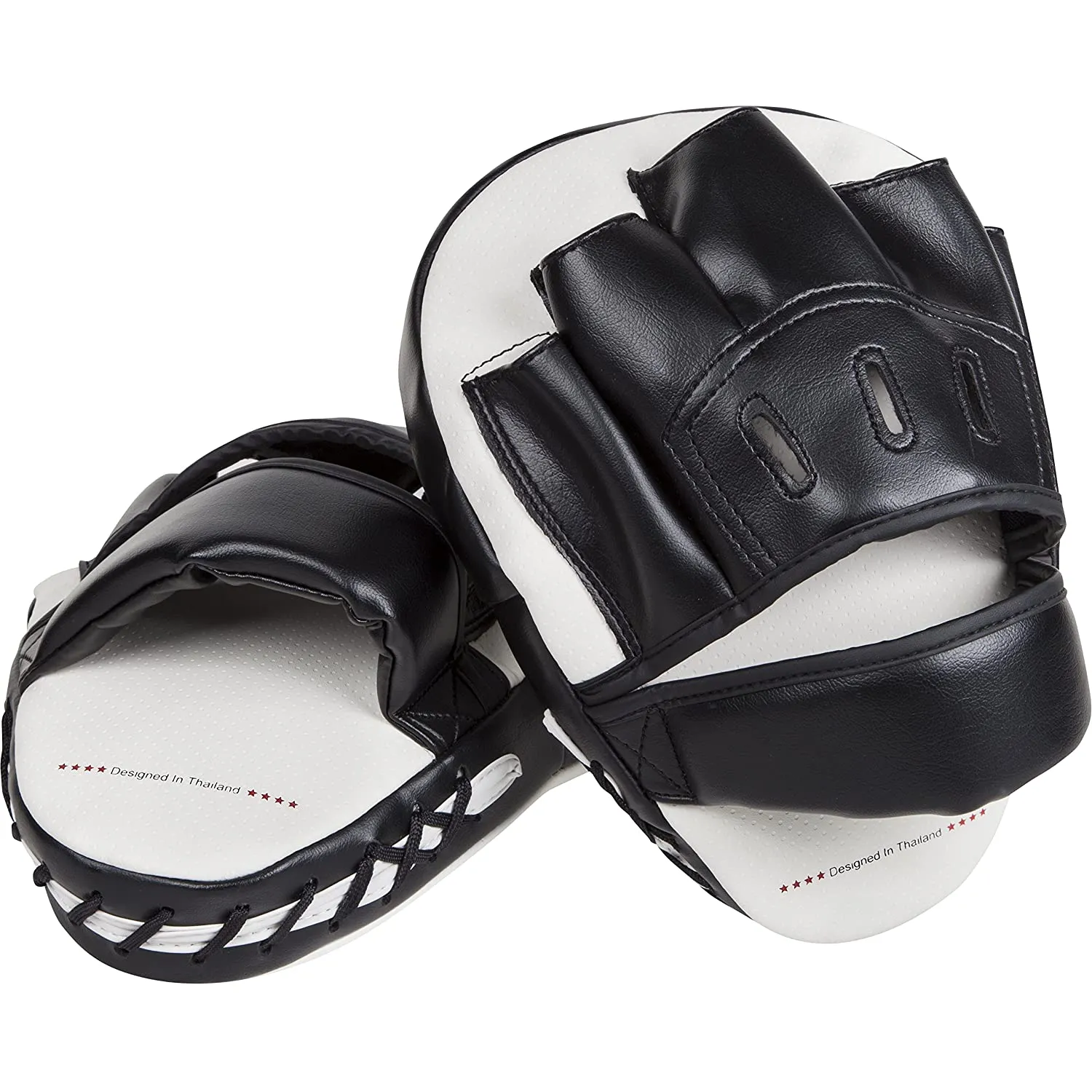 Venum Light Focus Mitts (Pair) - White/Black