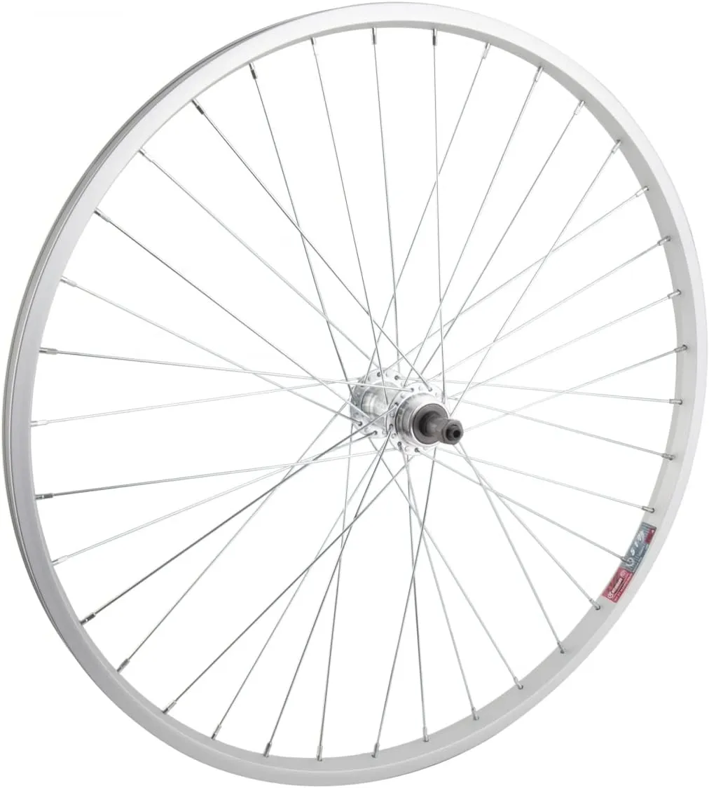 Wheel Master Rear Bicycle Wheel 26 x 1.5 36H, Alloy, Quick Release, Silver