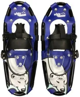 White Mountain - Lightweight Snow Shoes with Deluxe Harness - Snowshoes for Kids - Made in Aluminum Alloy for Maximum Durability and Lightness - Include Tote Bag for Easier Transportation