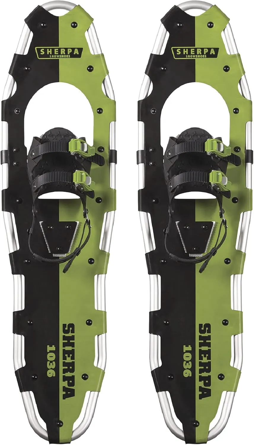 Yukon Charlie's Sherpa Snowshoe, Snowshoes for Men & Women, Snowshoeing Kits for All Skill Levels, Multiple Sizes & Models